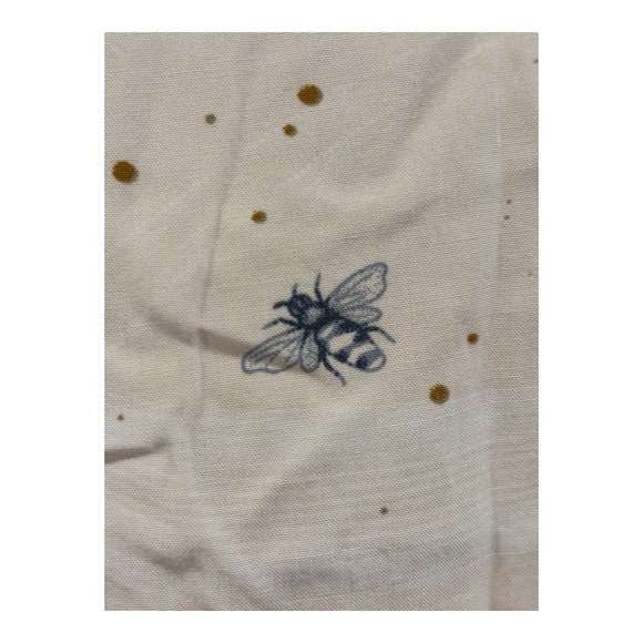 July Song Pajamas Womens Medium Ivory Multi Hummingbirds Bees Stars Super Soft - Picture 10 of 10